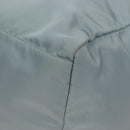 PRADA Boston Bag Nylon Light Blue Silver Auth 127318-14