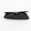 CHANEL Matelasse Chain Shoulder Bag Caviar Skin Black CC Auth 127322M-5