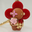 LOUIS VUITTON Monogram Vivienne Amour Charm Red M02349 LV Auth 127325SM-2