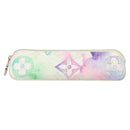 LOUIS VUITTON Monogram Watercolor Trousse Elizabeth Pen Case GI0591 Auth 127326-13