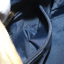 LOEWE Hand Bag Leather Gold Tone Auth 127344-19