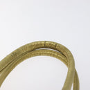 LOEWE Hand Bag Leather Gold Tone Auth 127344-8