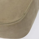 Salvatore Ferragamo Vala Shoulder Bag Suede Beige Gold Auth 127380-15