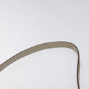 Salvatore Ferragamo Vala Shoulder Bag Suede Beige Gold Auth 127380-14