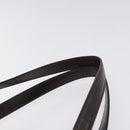 Salvatore Ferragamo Shoulder Bag Leather Brown Gold Auth 127385-8