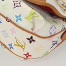 LOUIS VUITTON Monogram Multicolor Patty Shoulder Bag White M40305 Auth 127416V-15