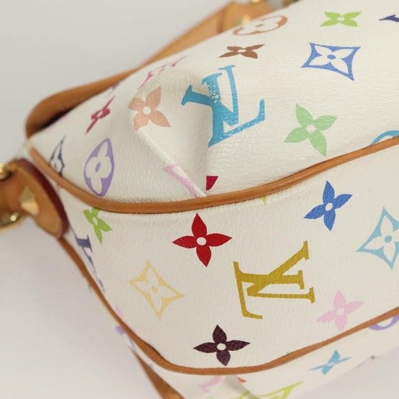 LOUIS VUITTON Monogram Multicolor Patty Shoulder Bag White M40305 Auth 127416SAV