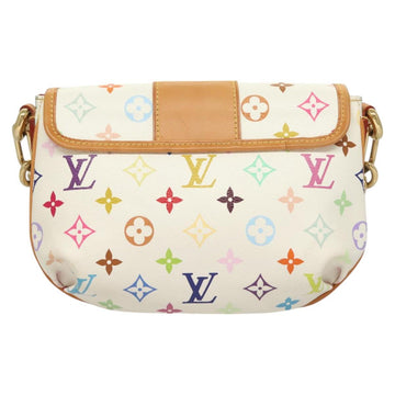 LOUIS VUITTON Monogram Multicolor Patty Shoulder Bag White M40305 Auth 127416V - 0