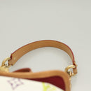 LOUIS VUITTON Monogram Multicolor Patty Shoulder Bag White M40305 Auth 127416V-8