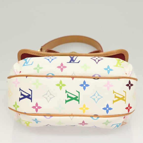 LOUIS VUITTON Monogram Multicolor Patty Shoulder Bag White M40305 Auth 127416V