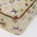 LOUIS VUITTON Monogram Multicolor Trousse Wapity White M58033 LV Auth 127417-16
