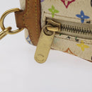 LOUIS VUITTON Monogram Multicolor Trousse Wapity White M58033 LV Auth 127417-9