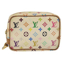 LOUIS VUITTON Monogram Multicolor Trousse Wapity White M58033 LV Auth 127417-13