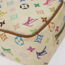 LOUIS VUITTON Monogram Multicolor Trousse Wapity White M58033 LV Auth 127417-7