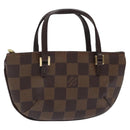 LOUIS VUITTON Damier Ebene Manosque GM Accessory Pouch N51120 LV Auth 127420-1