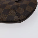 LOUIS VUITTON Damier Ebene Manosque GM Accessory Pouch N51120 LV Auth 127420-10