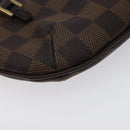 LOUIS VUITTON Damier Ebene Manosque GM Accessory Pouch N51120 LV Auth 127420-11