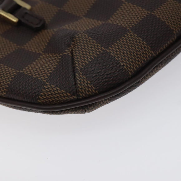 LOUIS VUITTON Damier Ebene Manosque GM Accessory Pouch N51120 LV Auth 127420