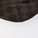 LOUIS VUITTON Damier Ebene Manosque GM Accessory Pouch N51120 LV Auth 127420-12