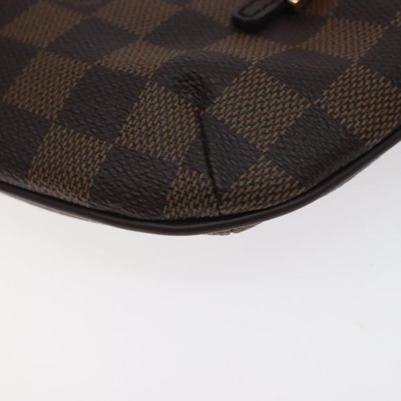 LOUIS VUITTON Damier Ebene Manosque GM Accessory Pouch N51120 LV Auth 127420