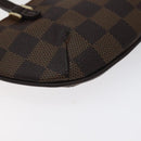 LOUIS VUITTON Damier Ebene Manosque GM Accessory Pouch N51120 LV Auth 127420-13