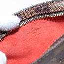 LOUIS VUITTON Damier Ebene Manosque GM Accessory Pouch N51120 LV Auth 127420-15