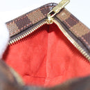 LOUIS VUITTON Damier Ebene Manosque GM Accessory Pouch N51120 LV Auth 127420-17