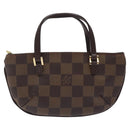 LOUIS VUITTON Damier Ebene Manosque GM Accessory Pouch N51120 LV Auth 127420-2