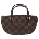 LOUIS VUITTON Damier Ebene Manosque GM Accessory Pouch N51120 LV Auth 127420-3