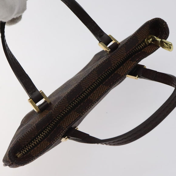 LOUIS VUITTON Damier Ebene Manosque GM Accessory Pouch N51120 LV Auth 127420