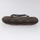 LOUIS VUITTON Damier Ebene Manosque GM Accessory Pouch N51120 LV Auth 127420-9