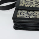 CELINE C Sulky Shoulder Bag Canvas Brown Gold Auth 127423-10