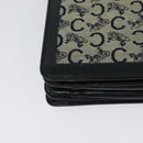 CELINE C Sulky Shoulder Bag Canvas Brown Gold Auth 127423-12