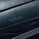 CELINE C Sulky Shoulder Bag Canvas Brown Gold Auth 127423-16