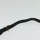 CELINE C Sulky Shoulder Bag Canvas Brown Gold Auth 127423-8