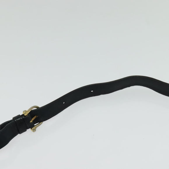 CELINE C Sulky Shoulder Bag Canvas Brown Gold Auth 127423