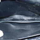 Christian Dior Trotter Canvas Shoulder Bag Navy Gold Auth 127425-16