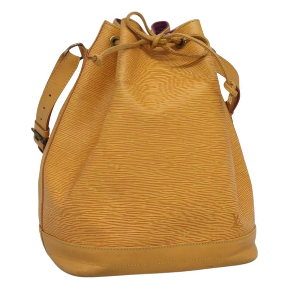LOUIS VUITTON Epi Noe Shoulder Bag Tassili Yellow M44009 LV Auth 127436