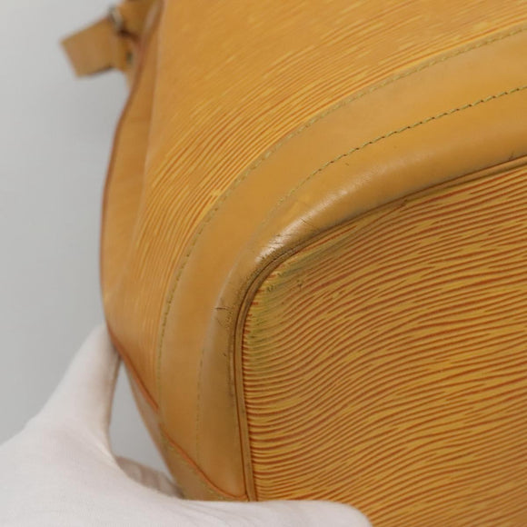 LOUIS VUITTON Epi Noe Shoulder Bag Tassili Yellow M44009 LV Auth 127436