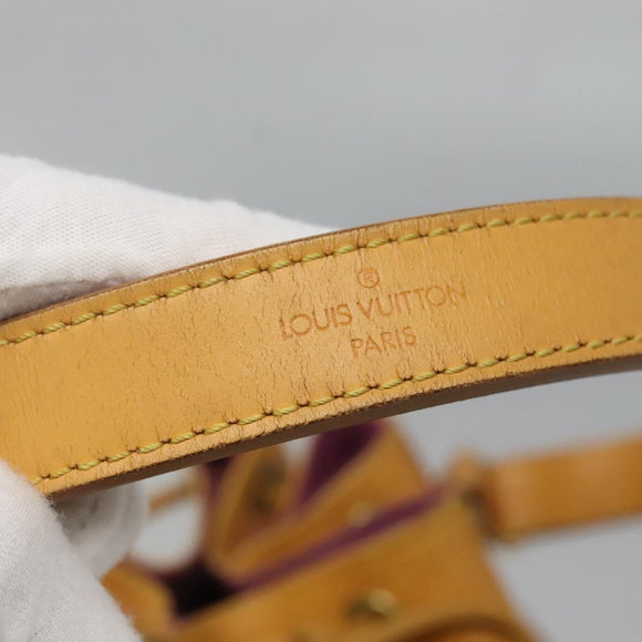 LOUIS VUITTON Epi Noe Shoulder Bag Tassili Yellow M44009 LV Auth 127436