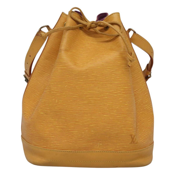 LOUIS VUITTON Epi Noe Shoulder Bag Tassili Yellow M44009 LV Auth 127436