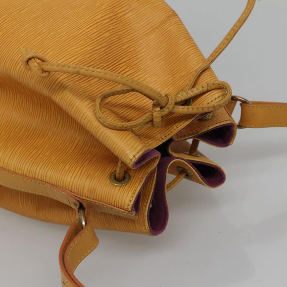 LOUIS VUITTON Epi Noe Shoulder Bag Tassili Yellow M44009 LV Auth 127436