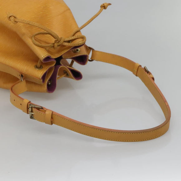 LOUIS VUITTON Epi Noe Shoulder Bag Tassili Yellow M44009 LV Auth 127436