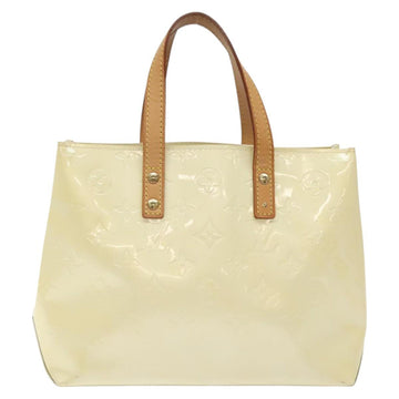 LOUIS VUITTON Monogram Vernis Reade PM Hand Bag Perle M91336 LV Auth 127438 - 0