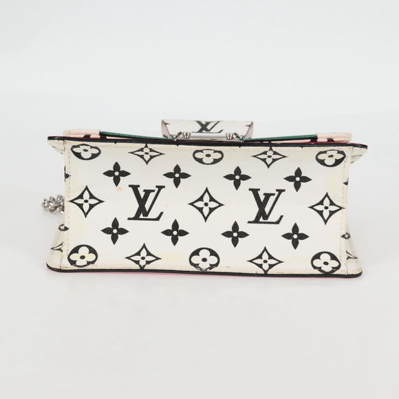 LOUIS VUITTON Vernis Winewood PM Shoulder Bag Rose Pop M90443 LV Auth 127441M