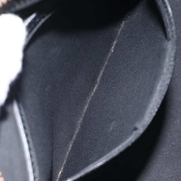 BURBERRY Nova Check Hand Bag Canvas Beige Silver Auth 127448