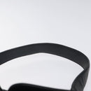 Salvatore Ferragamo Gancini Shoulder Bag Leather Black Gold Auth 127449-8