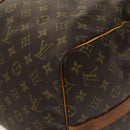 LOUIS VUITTON Monogram Keepall Bandouliere 55 Boston Bag M41414 LV Auth 127459-15