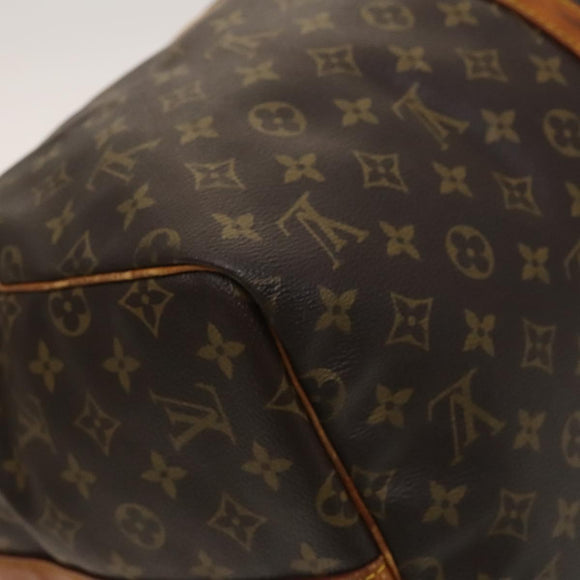 LOUIS VUITTON Monogram Keepall Bandouliere 55 Boston Bag M41414 LV Auth 127459
