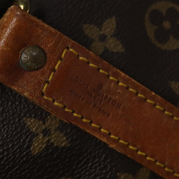 LOUIS VUITTON Monogram Keepall Bandouliere 55 Boston Bag M41414 LV Auth 127459